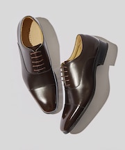 【WEB限定】内羽根 ストレートチップ レザー シューズ