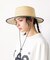 【Ruben/ルーベン】CODE LONG BRIM STRAW HAT/コード