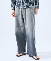 SLUB DENIM BAGGY PANTS /スラブ デニム バギー パンツ/