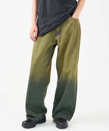 SLUB DENIM BAGGY PANTS /スラブ デニム バギー パンツ/