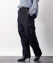 POLY TWILL WIDE MILITARY CARGO/ワイドカーゴパンツ