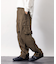POLY TWILL WIDE MILITARY CARGO/ワイドカーゴパンツ
