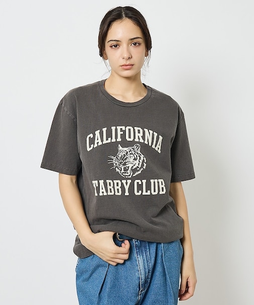【MIXTA/ミクスタ 】CREW NECK TABBY CAT Tシャツ