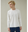 【定番】ドレスポンチ クルーネック 長袖Tシャツ / ストレッチ