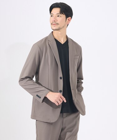 【セットアップ対応】シルキータッチ ウォッシャブル ジャケット