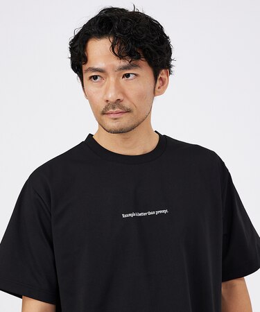 【ロゴ刺繍】ワンポイント 半袖 Tシャツ