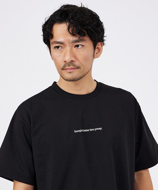 【ロゴ刺繍】ワンポイント 半袖 Tシャツ