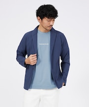 ハニカムメッシュ　ショールブルゾン