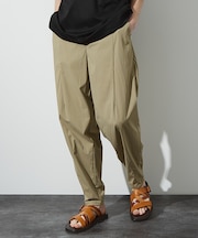 【セットアップ対応】TUCK＆DARTS  ワイドテーパードパンツ