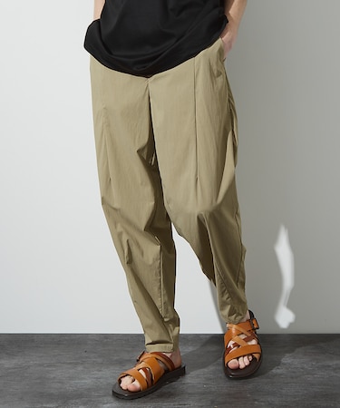 【セットアップ対応】TUCK＆DARTS  ワイドテーパードパンツ