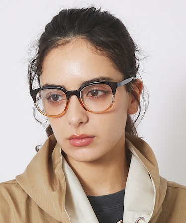 【LE FOON/ルーフォン】 老眼鏡/リーティンググラス/ウェリントン/グラデ