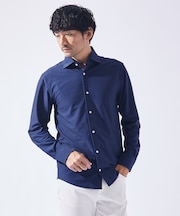 【オンオフ兼用】トリコット サッカー 長袖シャツ