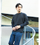 ジオメトリックリンクス 長袖Tシャツ