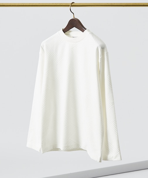 ジオメトリックリンクス 長袖Tシャツ
