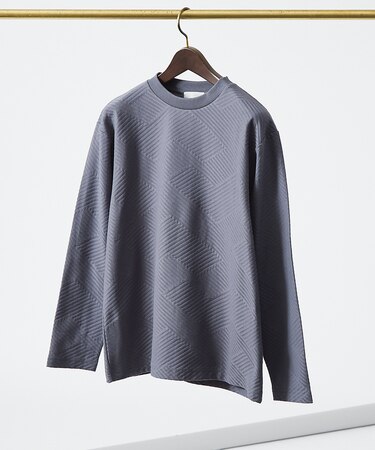 ジオメトリックリンクス 長袖Tシャツ