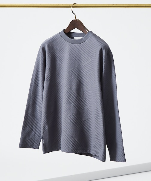 ジオメトリックリンクス 長袖Tシャツ