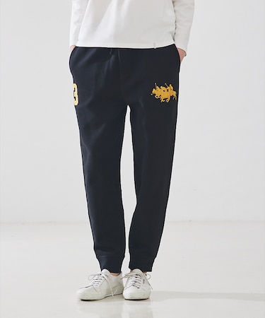 【POLO RALRHLAUREN】トリプルポニー フリース ジョガーパンツ