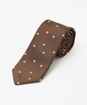 シルクネクタイ ドット柄 / MADE IN JAPAN
