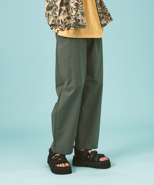 【Lee】XS～XXLまでこれ一本でカバー フリーサイズ リラックスワイドパンツ