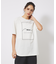 【NANGA/ナンガ】DRY MIX FRAME LOGO T/ドライミックス/