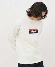 【NANGA/ナンガ】ECO HYBRID BOX LOGO LS/ボックスロゴ