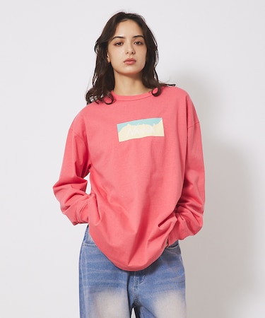 【NANGA/ナンガ】ECO HYBRID BOX LOGO LS/ボックスロゴ
