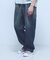 【ヴィンテージ加工】 LIGHT CURVED DENIM /ワイドデニム/ライ