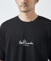 【CITY】刺繍 ポンチ 半袖Tシャツ