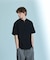 【接触冷感】Vネック スキッパーTシャツ/ヘンリーネック/COVEROSS(R)