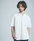【接触冷感】Vネック スキッパーTシャツ/ヘンリーネック/COVEROSS(R)