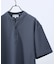 【接触冷感】Vネック スキッパーTシャツ/ヘンリーネック/COVEROSS(R)
