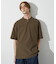 【接触冷感】Vネック スキッパーTシャツ/ヘンリーネック/COVEROSS(R)