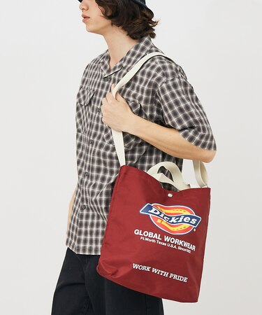 【DICKIES/ディッキーズ】LOGO PRINT 2WAY SHOULDER
