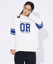【POLeR/ポーラー】 FOOTBALL SHIRT/フットボール　ロングtシ