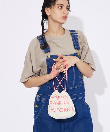 BANK BAG SERIES/CANVAS/BANK OF CALIFORNI