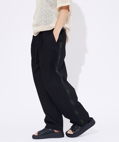 【Revo./レボ】ワイドレッグ/タイガーテープライン/ツイルワークイージーパン