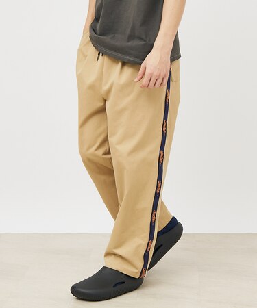 【Revo./レボ】ワイドレッグ/タイガーテープライン/ツイルワークイージーパン