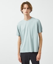 【定番】ドレスポンチ クルーネック 半袖Tシャツ / ストレッチ 冷涼感