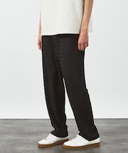 【セットアップ対応】シャーリングケーブル リラックスパンツ/イージーパンツ