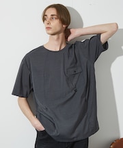 【セットアップ対応】 ウーブン ドライ フハクTシャツ / クルーネック