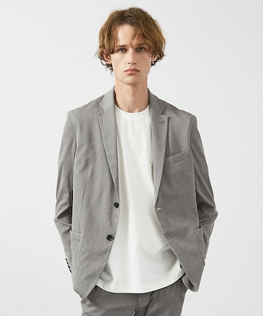 【セットアップ対応/FLEX JACKET】 PE-wrinkle ワッシャージ