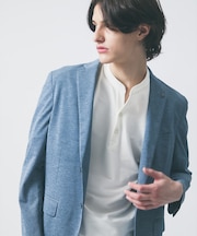 【セットアップ対応/FLEX JACKET】Breeze cool カノコ ジャ