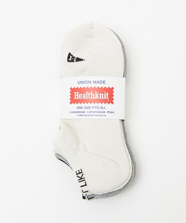 【Healthknit/ヘルスニット】アンクルソックス191-3663/3684