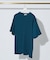 【AH ABAHOUSE】楊柳クルーネック半袖Tシャツ