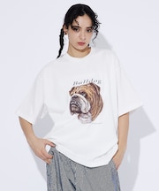 【LEE/リー】　BULLDOG PRINT TEE /ブルドッグプリントTシャ