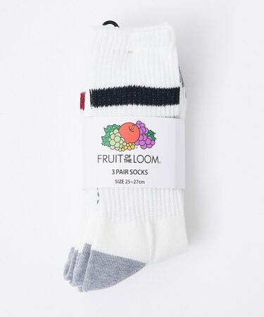 【FRUIT OF THE LOOM/フルーツ オブ ザ ルーム】選べるソックス
