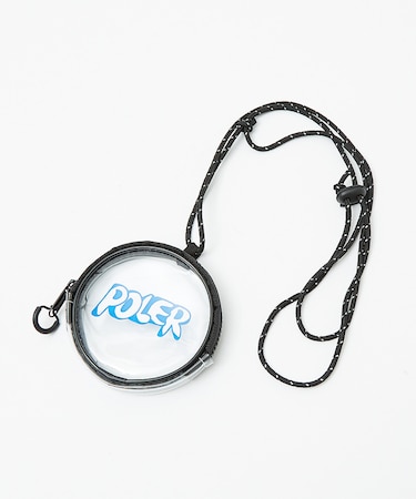 【POLeR/ポーラー】PVC PVC ROUND POUCH/PVCマルチラウ