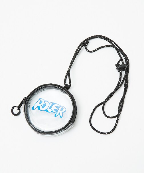 【POLeR/ポーラー】PVC PVC ROUND POUCH/PVCマルチラウ