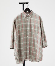 【別注】Individualized shirts / ボタンダウン半袖シャツ
