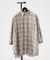 【別注】Individualized shirts / ボタンダウン半袖シャツ